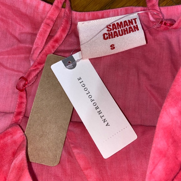 NWT $128 Samant Chauhan Anthropologie Cami S - Picture 8 of 12